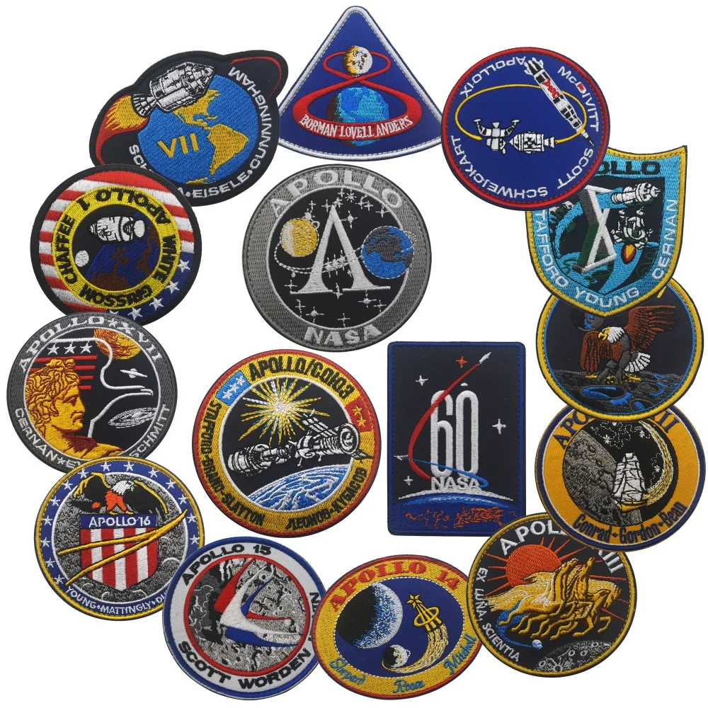 Parche Apollo Collage todas las misiones espaciales – NASA