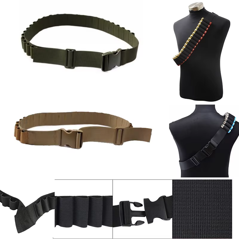 Portacargadores MOLLE 26 rondas – Funda cinturón táctica supervivencia - imagen 4