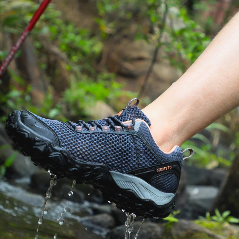 HUMTTO Zapatos de Senderismo Transpirables para Hombre y Mujer - imagen 3