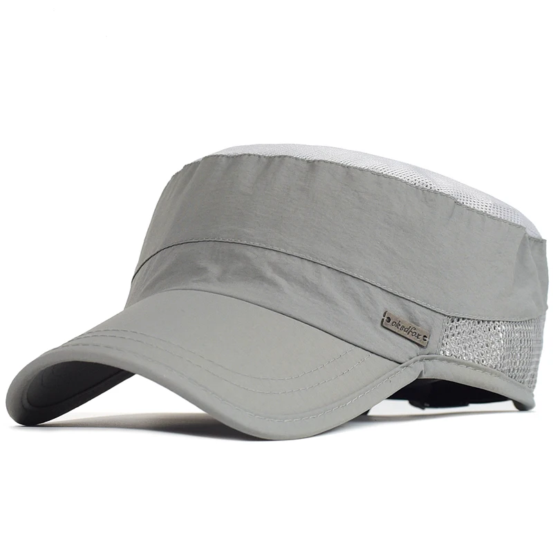 Gorra militar táctica secado rápido transpirable de malla verano