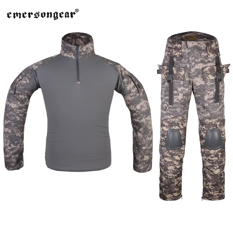 Emersongear Traje Táctico ACU con Protecciones Integrales
