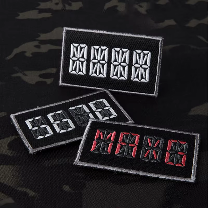 Parches MOLLE identificación: letras y números, Velcro táctico - imagen 4