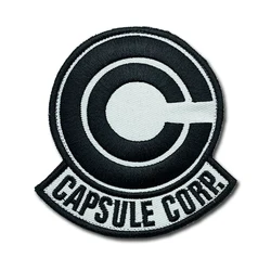 CAPSULE CORP Parche Bordado Táctico con Gancho Chaqueta Mochila