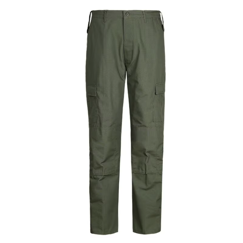 Uniforme multicampo verde oliva ripstop con bolsillos MOLLE