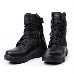 Botas Tácticas OKONKWO Altas Transpirables Antideslizantes