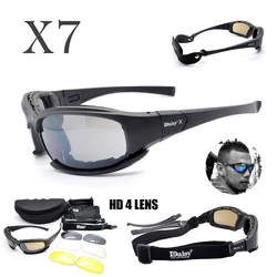 Daisy X7 gafas tácticas polarizadas Airsoft tiro caza