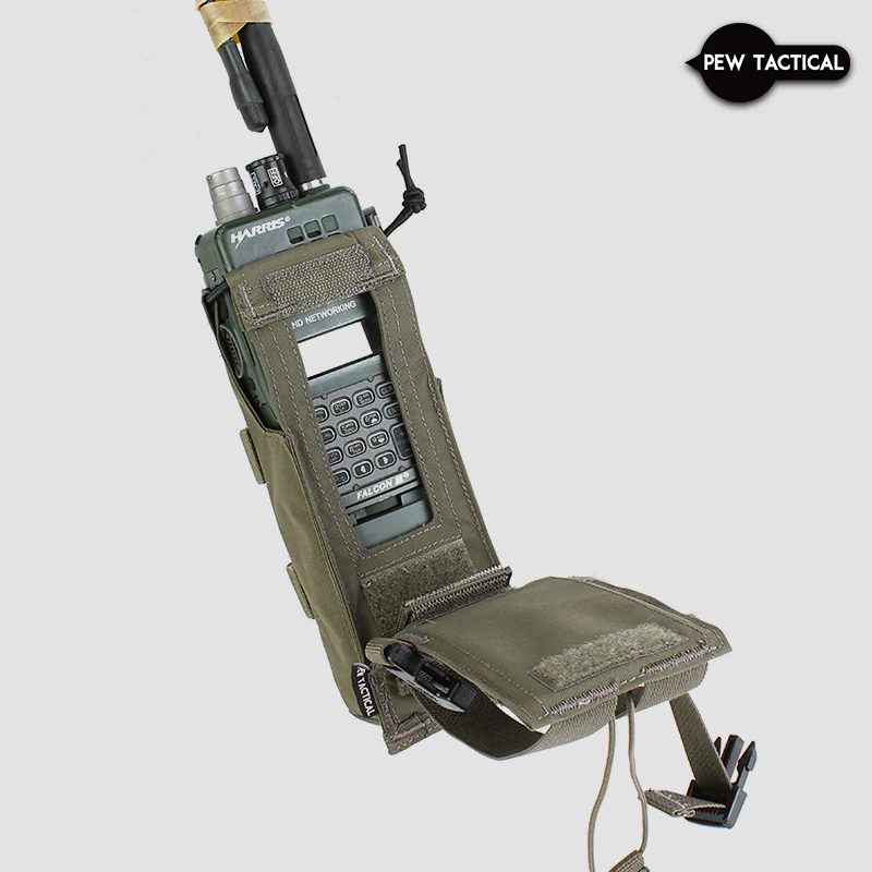 Funda radio MOLLE impermeable – Alta visibilidad táctica - imagen 5