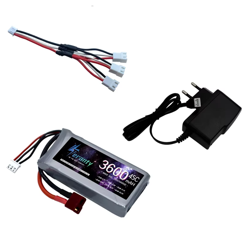 Batería LiPo 2S 7.4V compatible Wltoys Feiyue RC - imagen 3