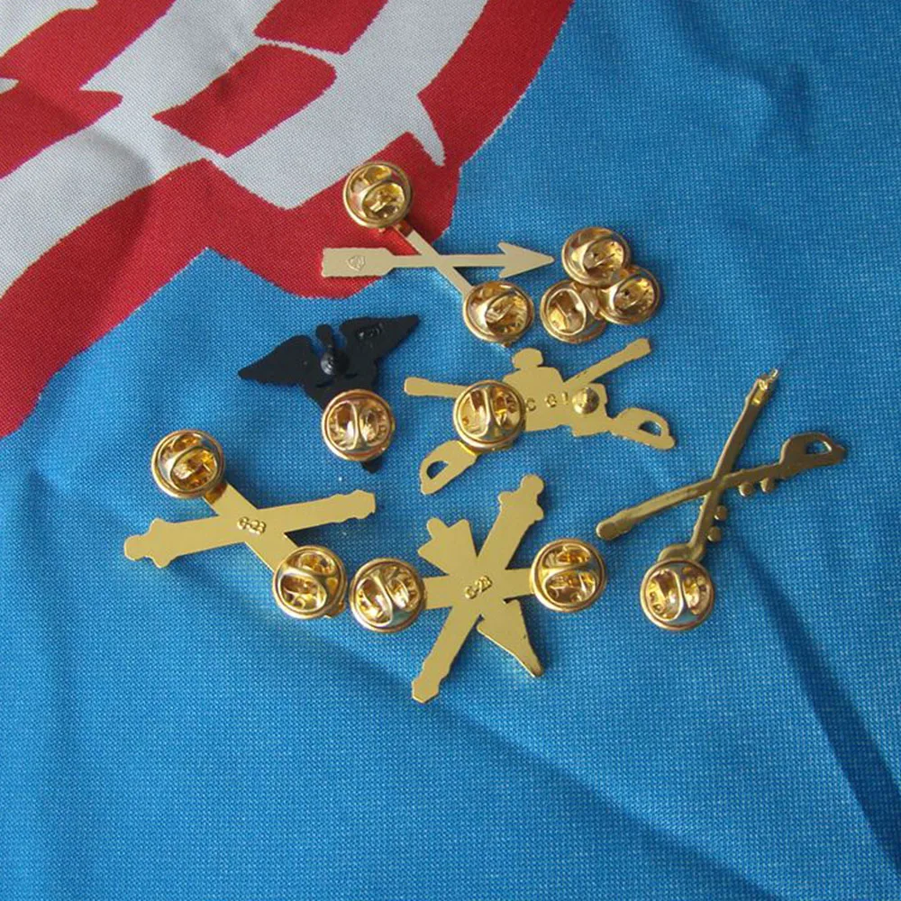 Insignia militar de metal para cuello EE. UU. Fuerza Aérea - imagen 2
