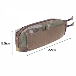 Chasis táctico pecho MOLLE MK3 MK4 con panel de cremallera