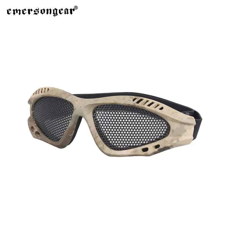 Gafas protectoras tácticas Emersongear – Malla de acero para Airsoft y caza - imagen 4