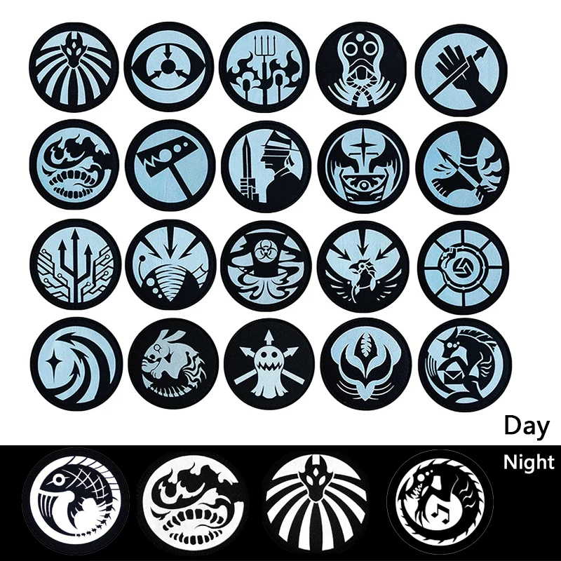 SCP Foundation parche reflectante IR brazalete táctico EDC
