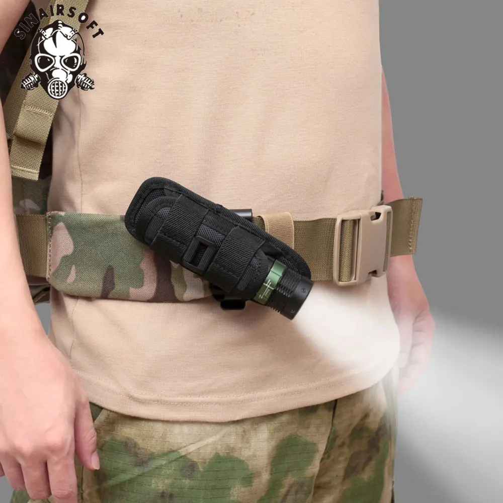 Funda táctica para linterna giratoria 360º de cinturón - imagen 5