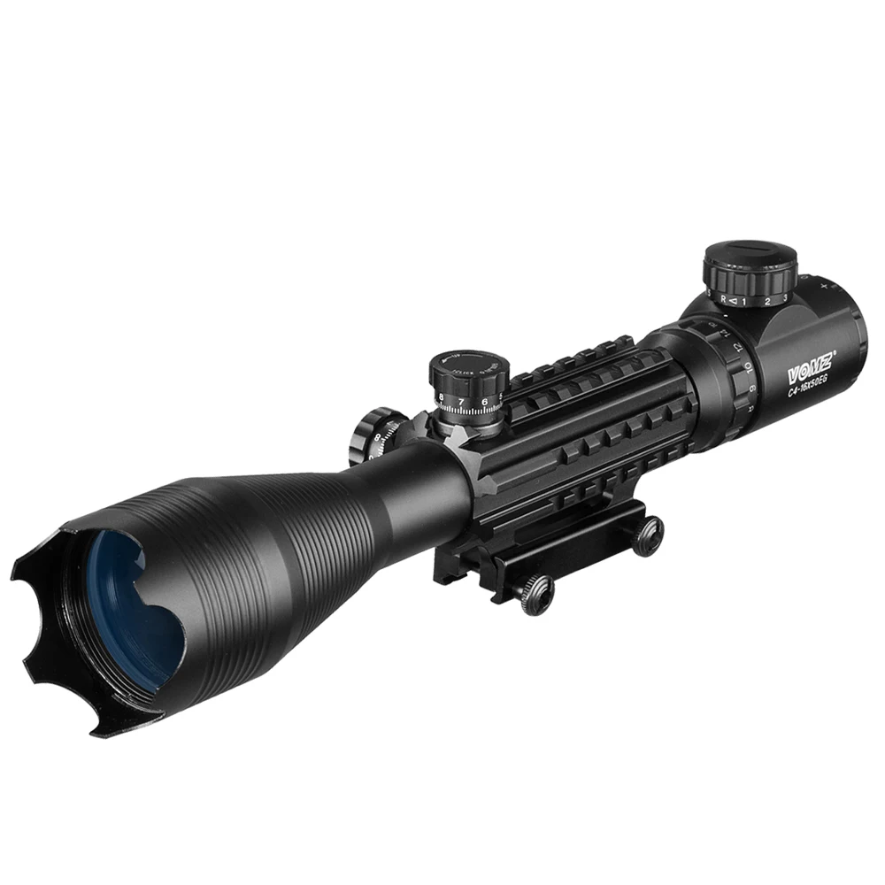 Rifle airsoft táctico con mira holográfica y punto rojo ajustable - imagen 4