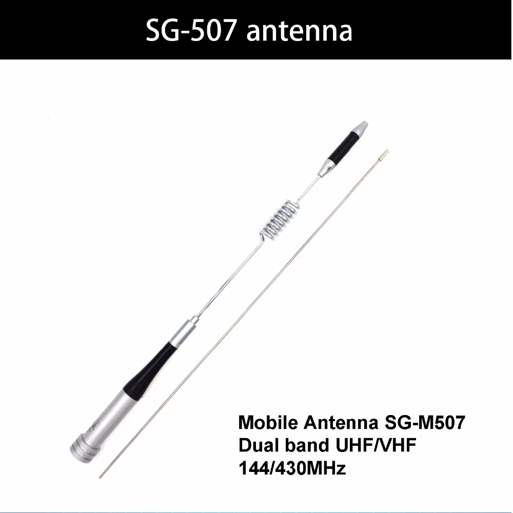 Antena doble banda para uso móvil en vehículo
