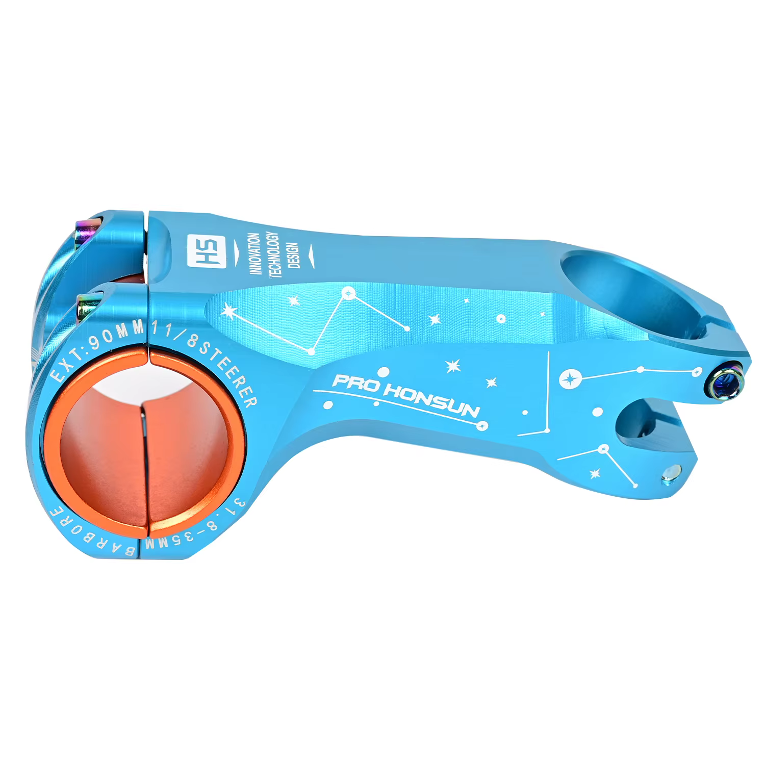 Vástago aluminio bicicleta montaña – Resistente regulable - imagen 4