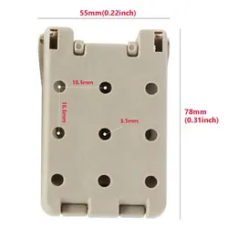 Kydex Tek Lok Funda para pistola táctica MOLLE
