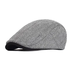 Gorra gatsby plana vintage espiga ajustable
