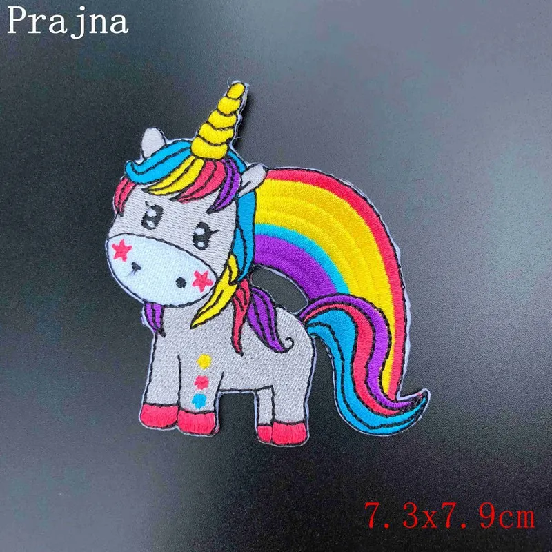 Parche unicornio Hippie Rainbow Prajna - detalle