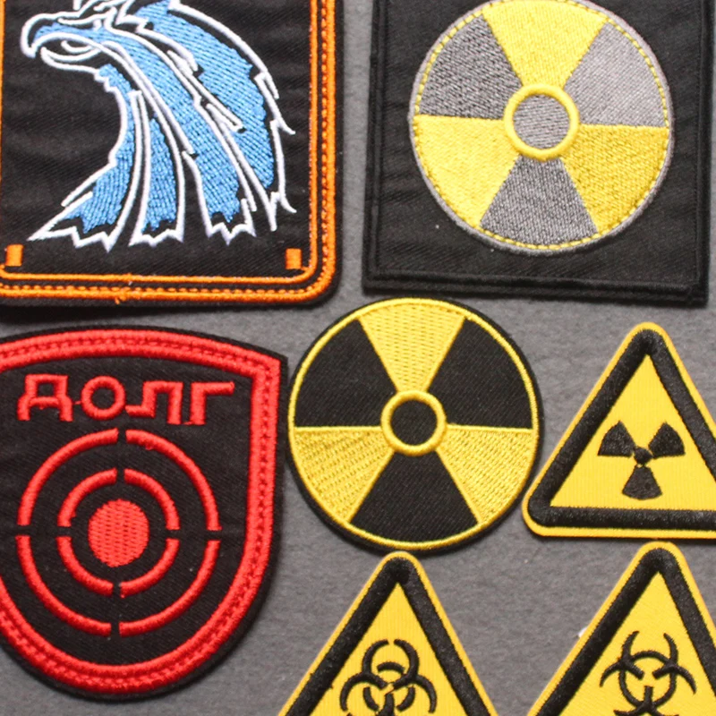STALKER Parche táctico símbolo advertencia nuclear - imagen 5