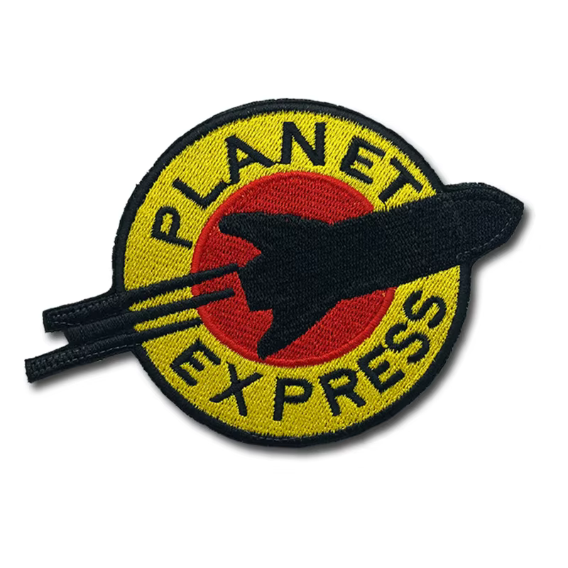 PLANET EXPRESS Parche táctico 3D bordado con velcro – Brazalete - imagen 2
