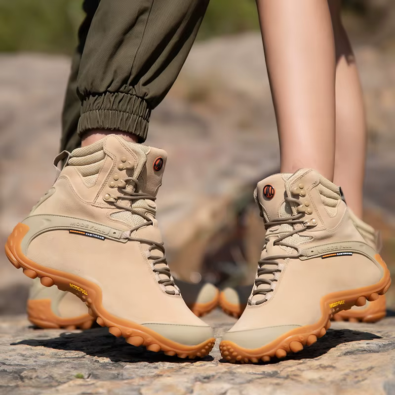 Botas tácticas cuero impermeable para trekking y outdoor - imagen 5