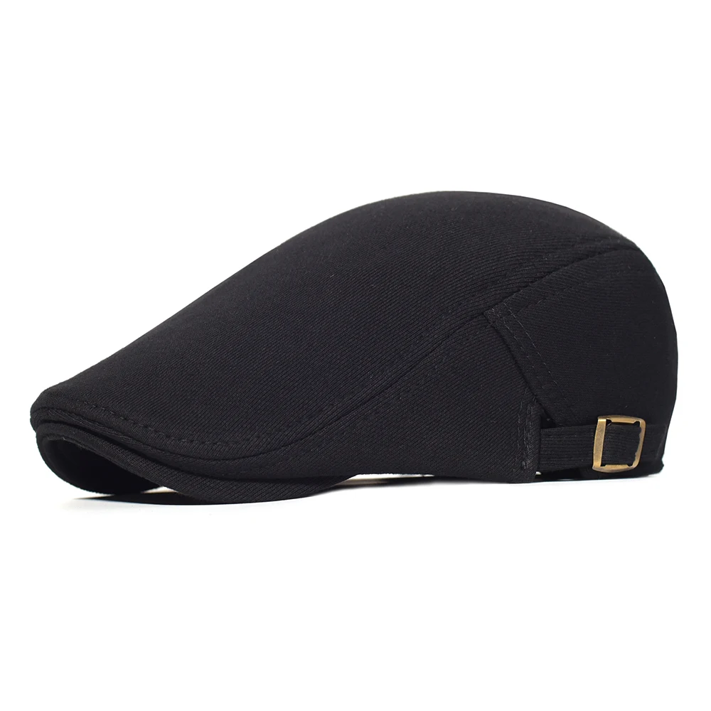 Gorra táctica de algodón ajustable unisex negra y gris