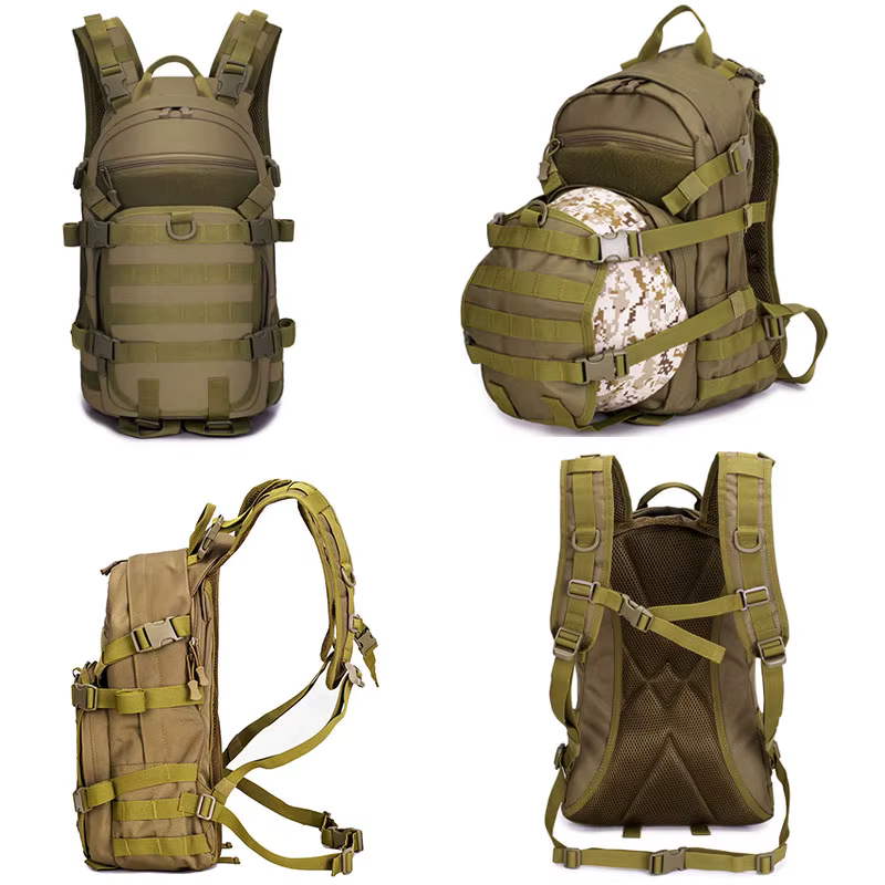 Mochila táctica MOLLE para senderismo y montaña