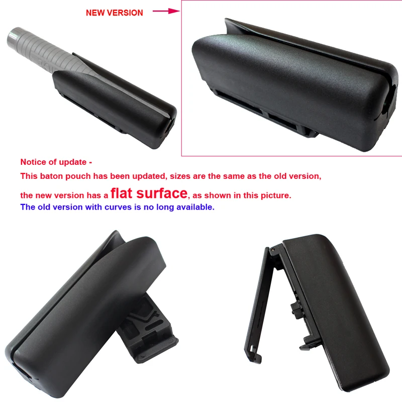 Funda con bastón retráctil montado