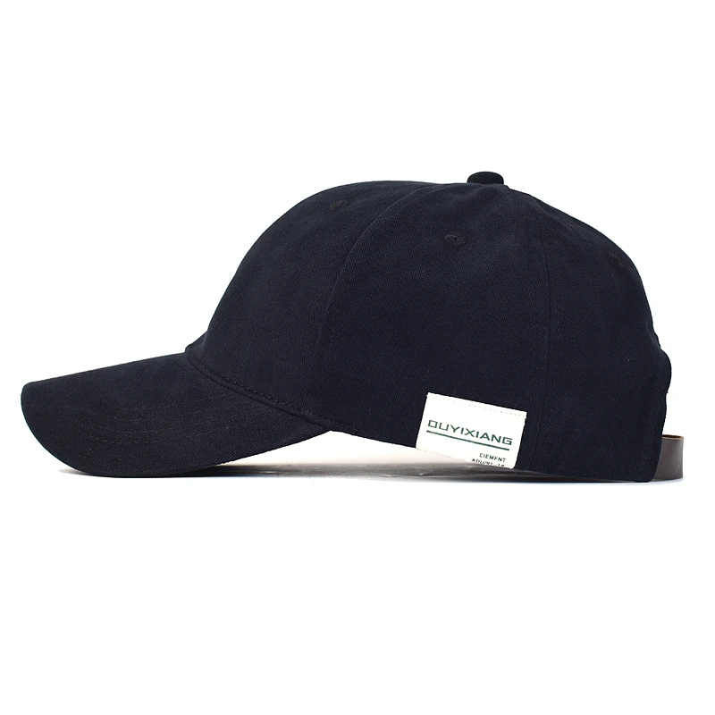 Gorra de béisbol vintage algodón, perfil bajo ajustable informal - imagen 2