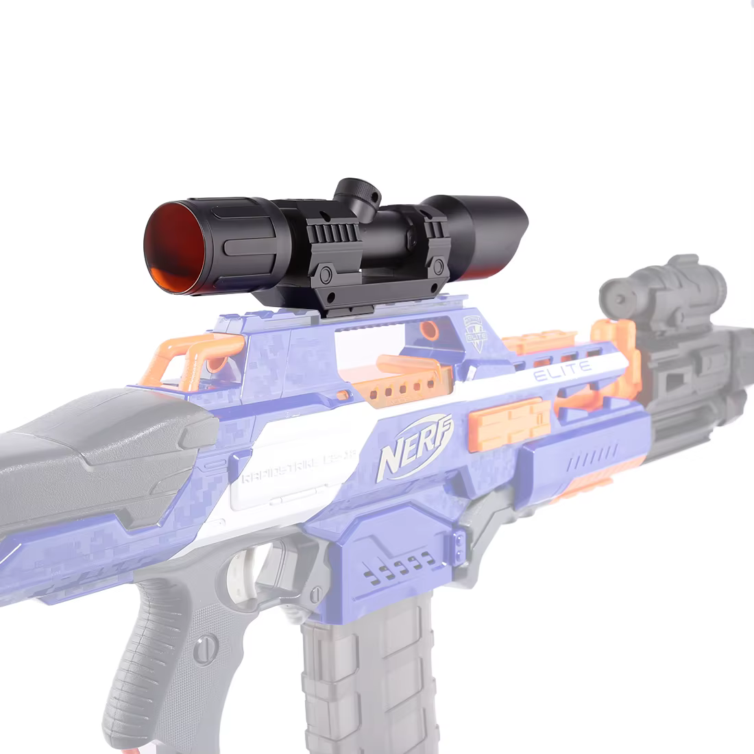 Visor tubular frontal tactico para Nerf Elite Series – Accesorio exterior - imagen 5
