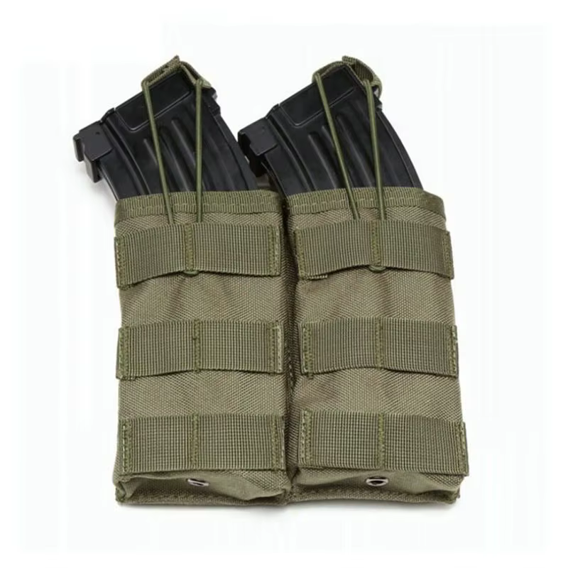 Set 3 bolsas tácticas MOLLE portacargadores AR-15 AK AR-10 - imagen 3