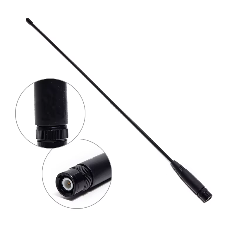 ABBREE AR-771 27 MHz antena látigo para radio CB portátil de mano - imagen 2