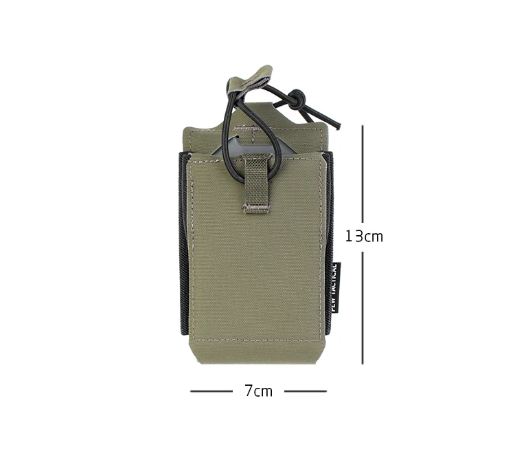 Bolsa táctica para cargadores con sistema MOLLE