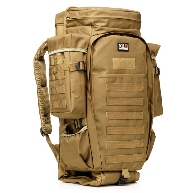 Mochila táctica de asalto 65L Camo Rusia – Fuerzas Especiales