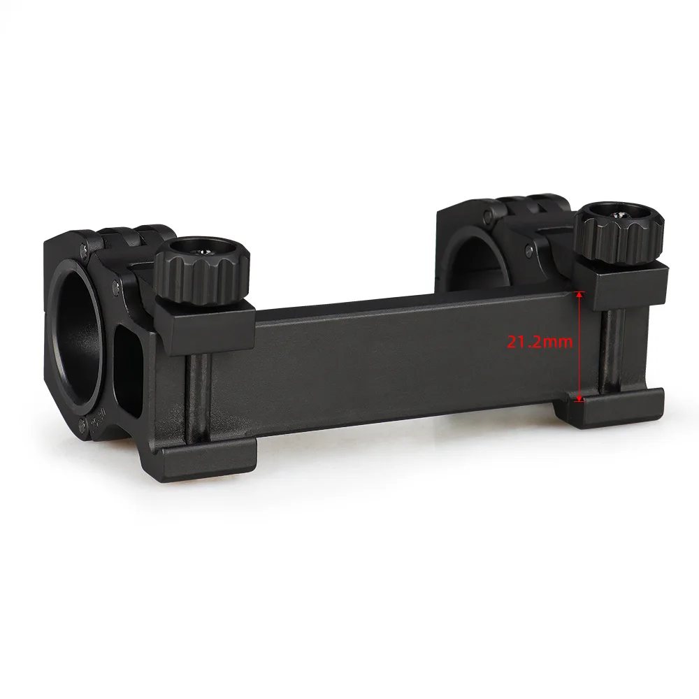 Soporte de mira táctica para rifle en riel airsoft y caza - imagen 3