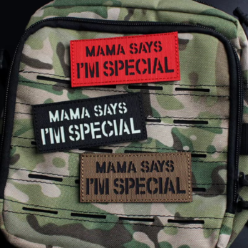 Parches tácticos Multicam IR – Insignias reflectantes nailon militar - imagen 3
