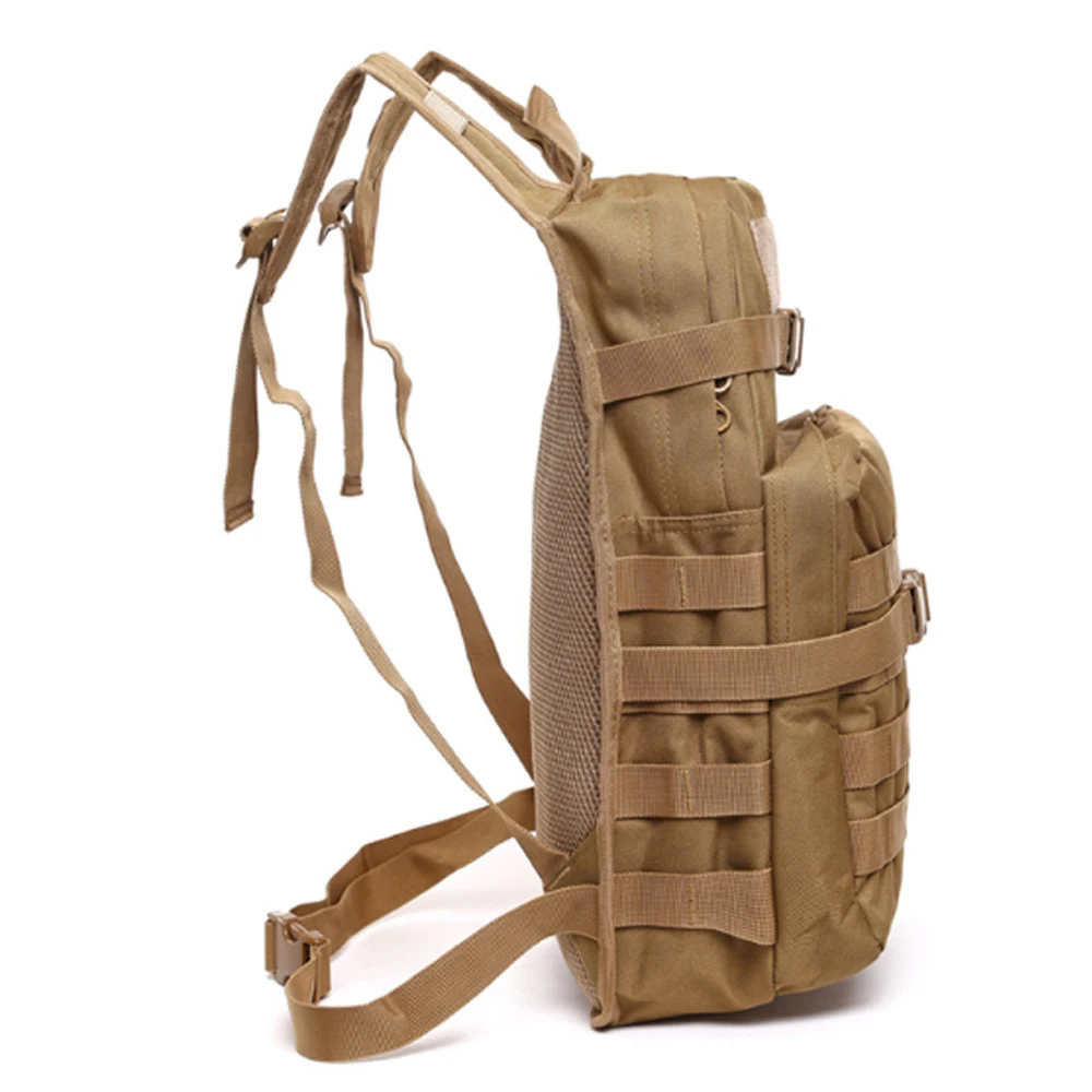 Mochila táctica MOLLE 15L con sistema de hidratación para outdoor - imagen 4