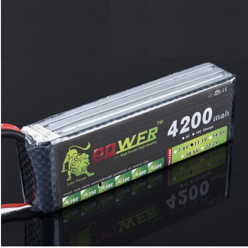 Batería LiPo 11.1V 3S recargable para drones y RC - imagen 2