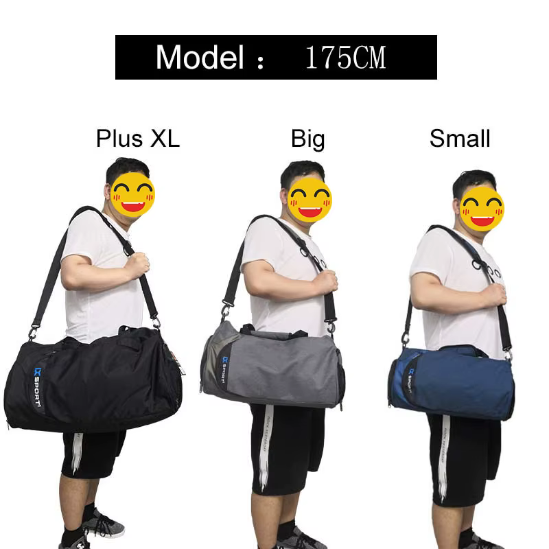 Bolsa entrenamiento gym resistencia – Compartimento ropa mojada y zapatos - imagen 4