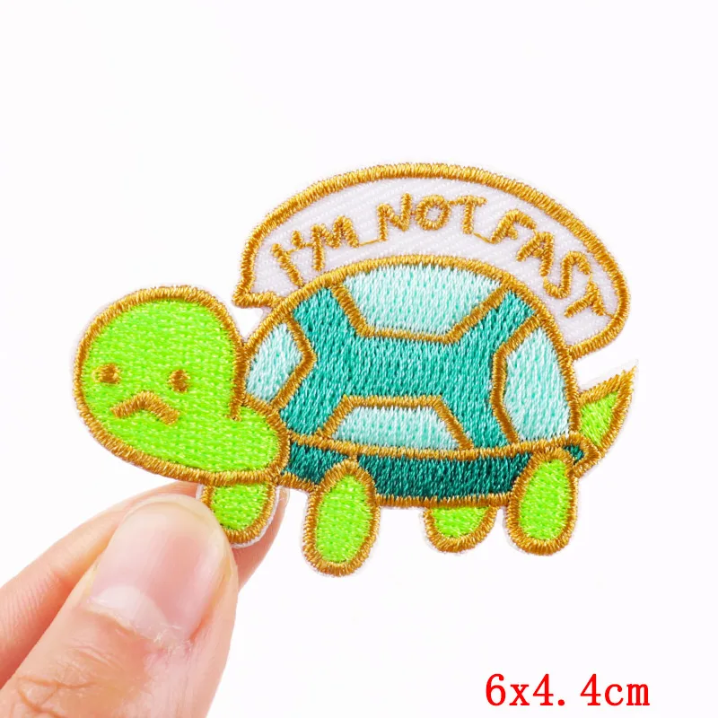 Parche termoadhesivo bordado dinosaurio infantil para ropa planchado - imagen 3