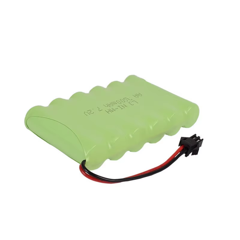 Batería recargable NiMH 7,2V 3000mAh para radiocontrol y airsoft