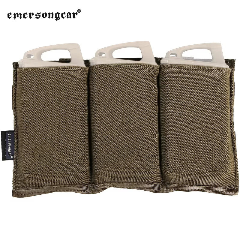 Emersongear Portaplacas MOLLE Triple Cargador Rifle M4 Táctico - imagen 5