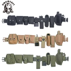 Cinturón táctico MOLLE SinaIrSoft con funda Glock IPSC