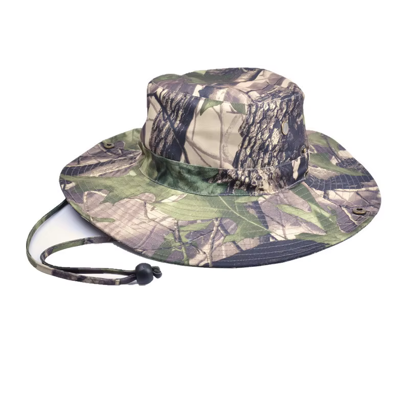 Sombrero camuflaje biónico vista frontal