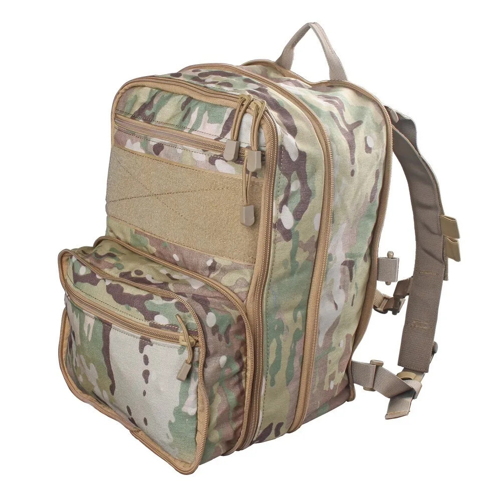 Mochila táctica Flatpack D3 hidratación MOLLE multiusos Airsoft - imagen 2