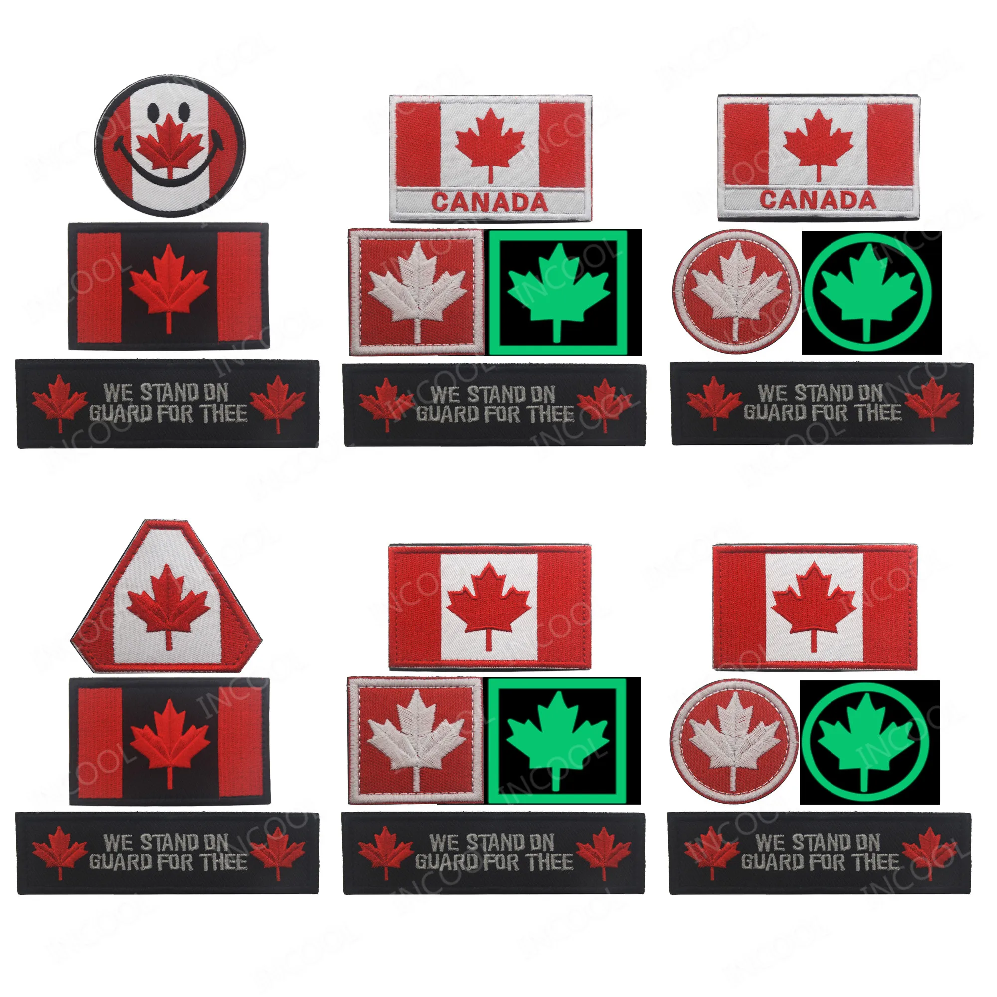Parche bordado Canadá hoja arce – Aplique goma para chaqueta o mochila - imagen 3