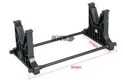 Soporte montaje alcance rifle negro caza HS33