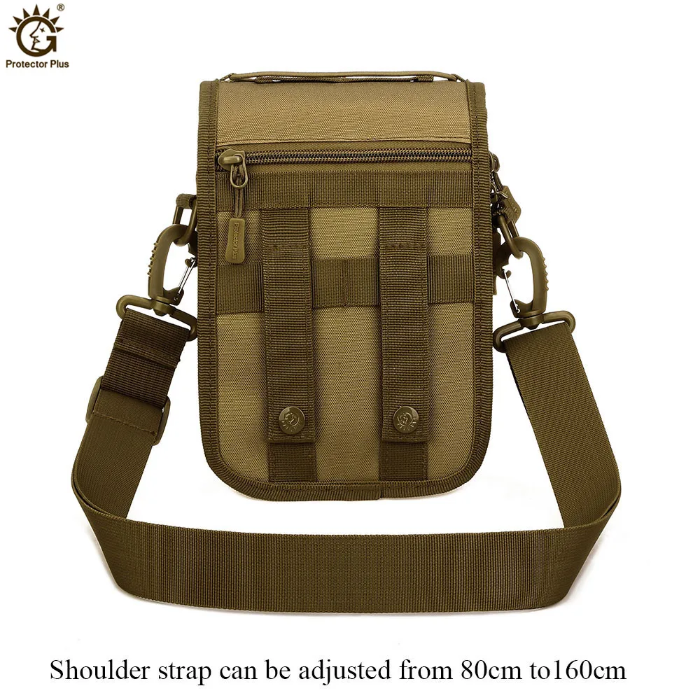 Bolso messenger táctico MOLLE nailon ripstop – Multifunción outdoor - imagen 3