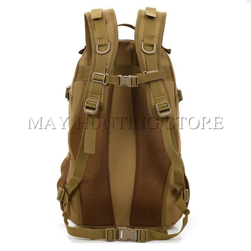 Mochila táctica 40L MOLLE para senderismo caza trekking 600D nylon - imagen 4